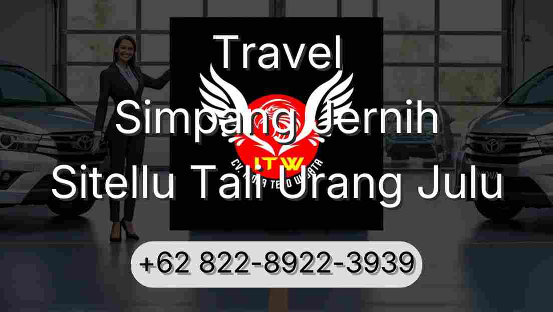 Travel Simpang Jernih Sitellu Tali Urang Julu