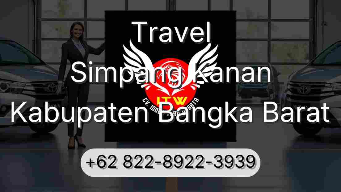Travel Simpang Kanan Kabupaten Bangka Barat