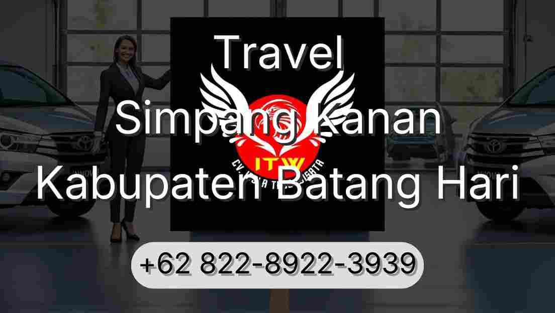 Travel Simpang Kanan Kabupaten Batang Hari