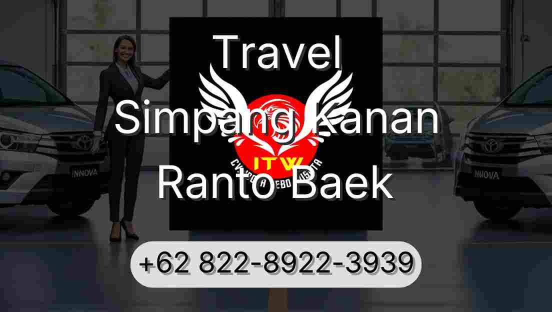 Travel Simpang Kanan Ranto Baek