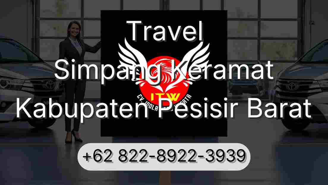 Travel Simpang Keramat Kabupaten Pesisir Barat