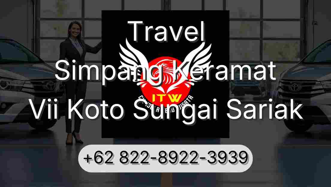Travel Simpang Keramat Vii Koto Sungai Sariak