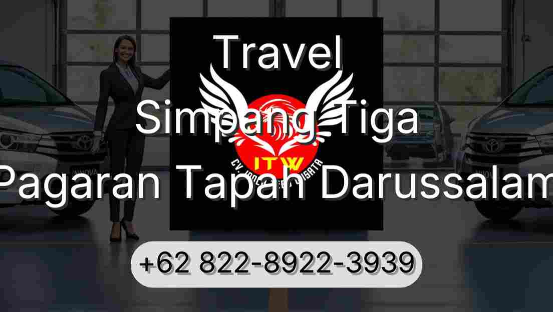 Travel Simpang Tiga Pagaran Tapah Darussalam