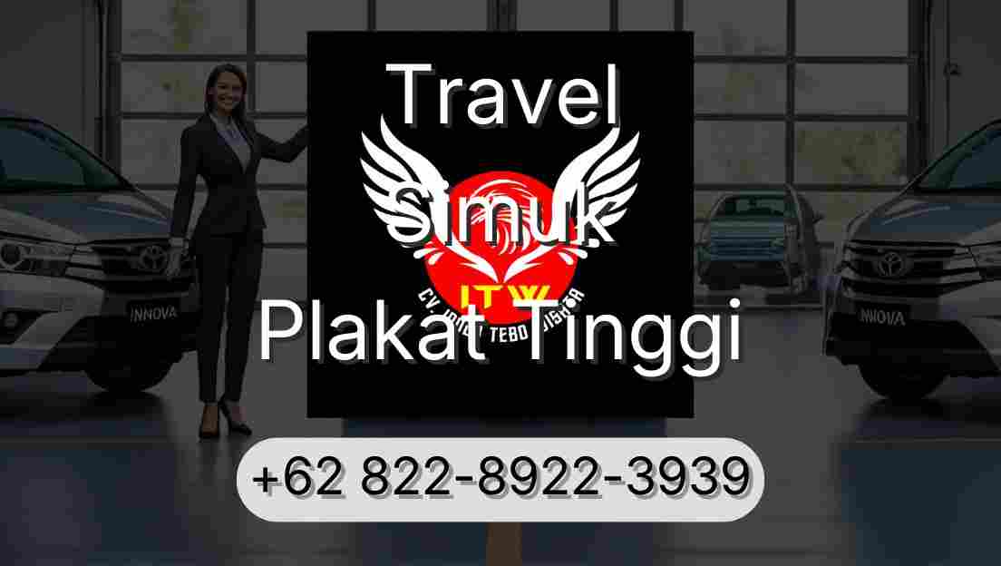 Travel Simuk Plakat Tinggi