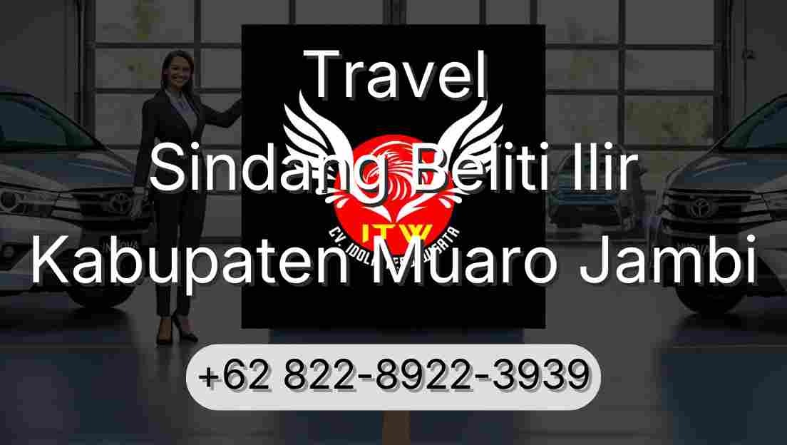 Travel Sindang Beliti Ilir Kabupaten Muaro Jambi