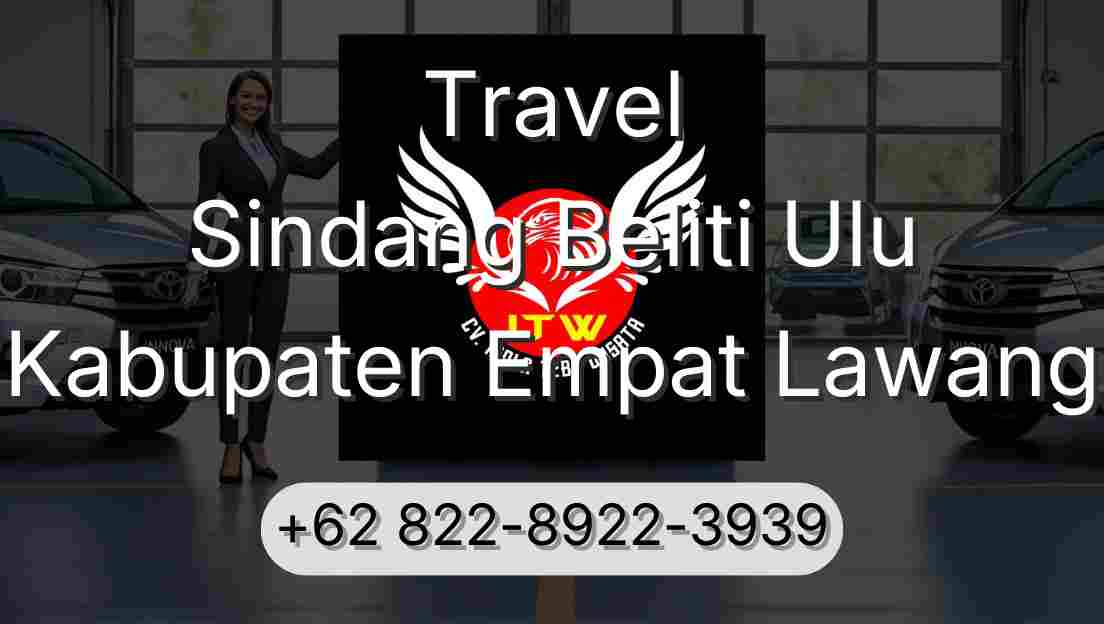 Travel Sindang Beliti Ulu Kabupaten Empat Lawang