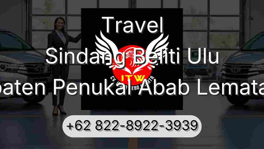 Travel Sindang Beliti Ulu Kabupaten Penukal Abab Lematang Ilir