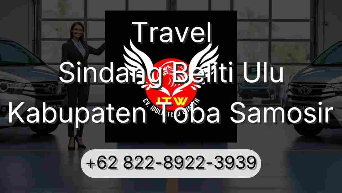 Travel Sindang Beliti Ulu Kabupaten Toba Samosir