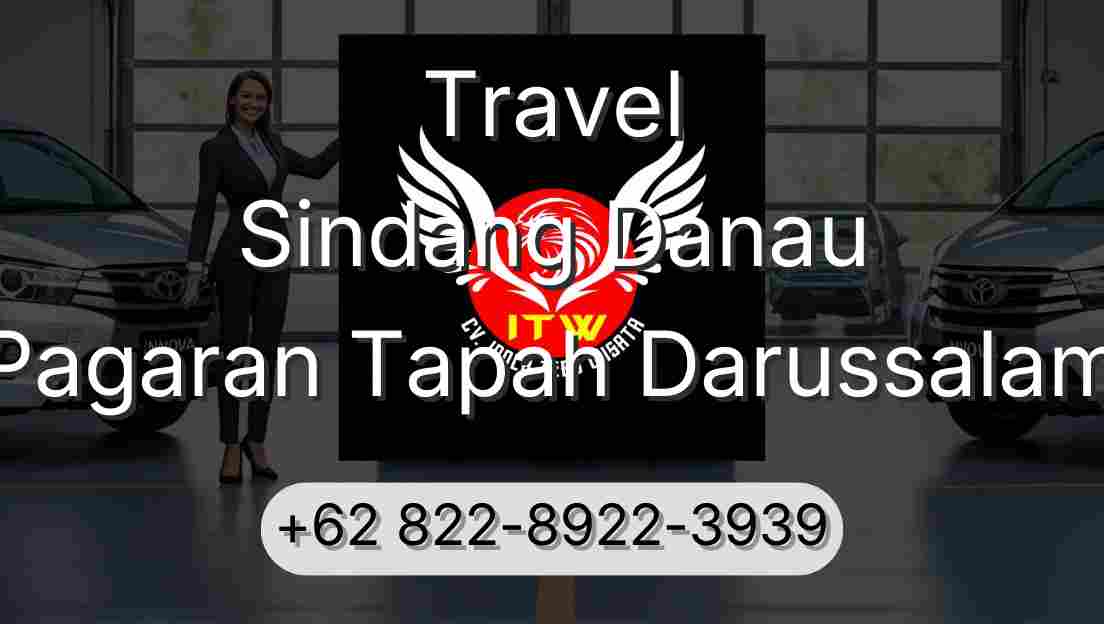 Travel Sindang Danau Pagaran Tapah Darussalam