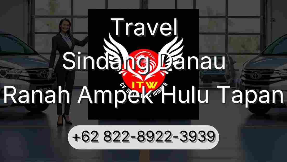 Travel Sindang Danau Ranah Ampek Hulu Tapan