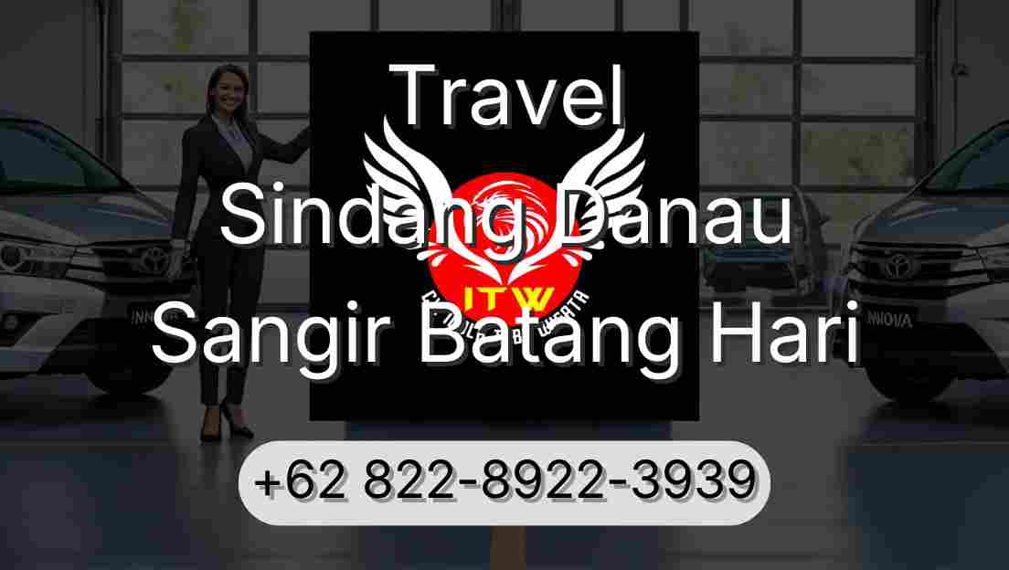 Travel Sindang Danau Sangir Batang Hari