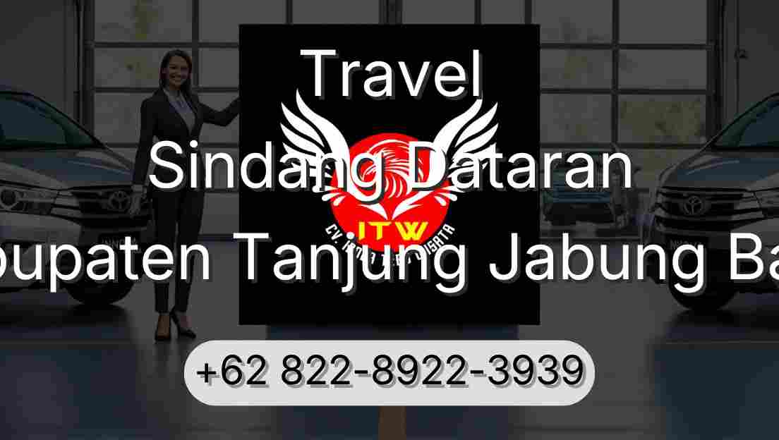 Travel Sindang Dataran Kabupaten Tanjung Jabung Barat