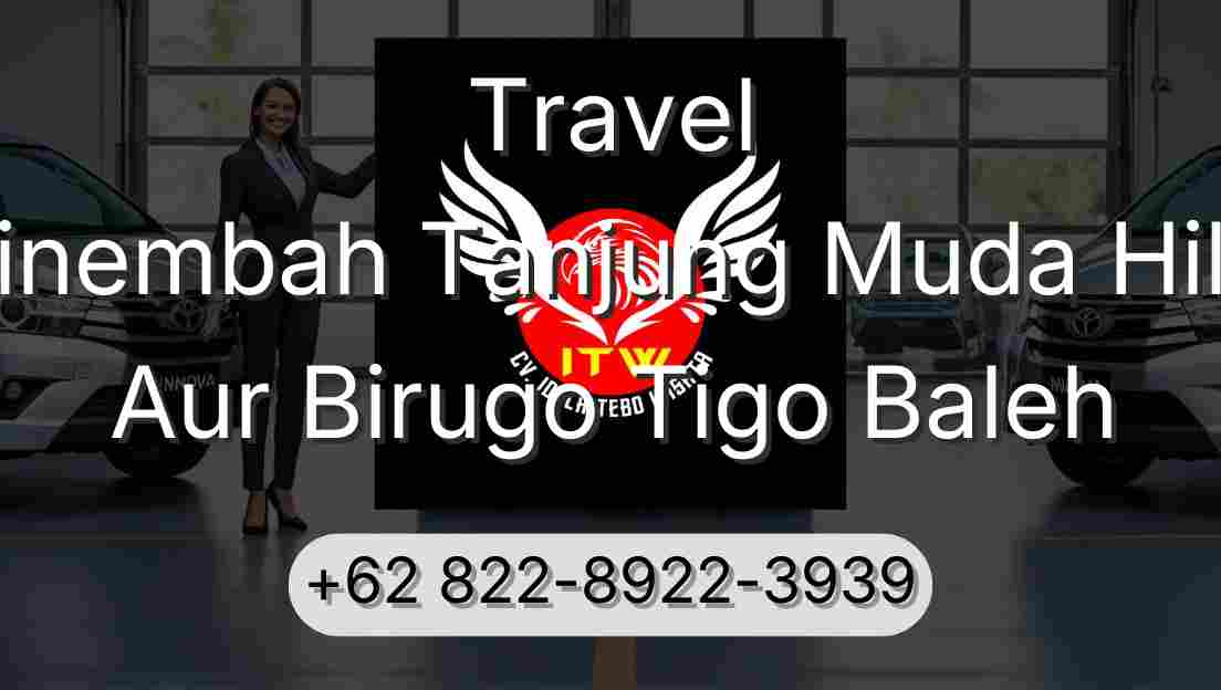 Travel Sinembah Tanjung Muda Hilir Aur Birugo Tigo Baleh