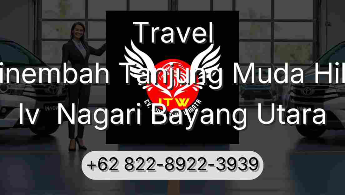 Travel Sinembah Tanjung Muda Hilir Iv  Nagari Bayang Utara