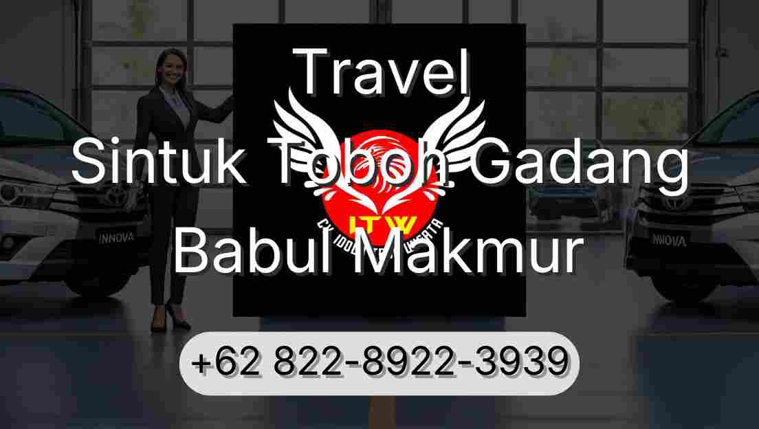 Travel Sintuk Toboh Gadang Babul Makmur