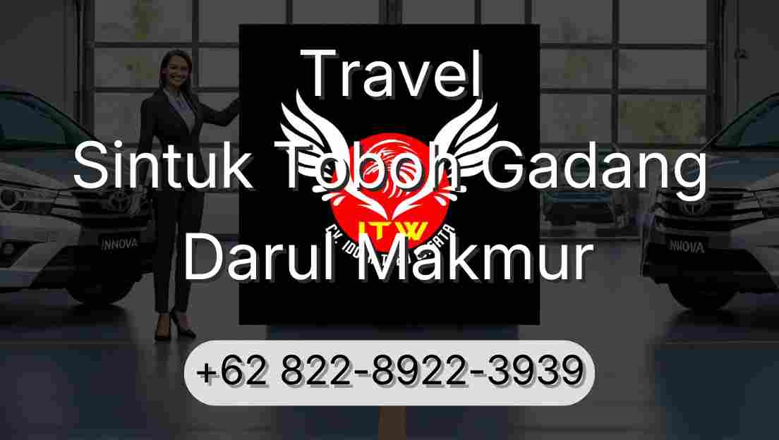 Travel Sintuk Toboh Gadang Darul Makmur