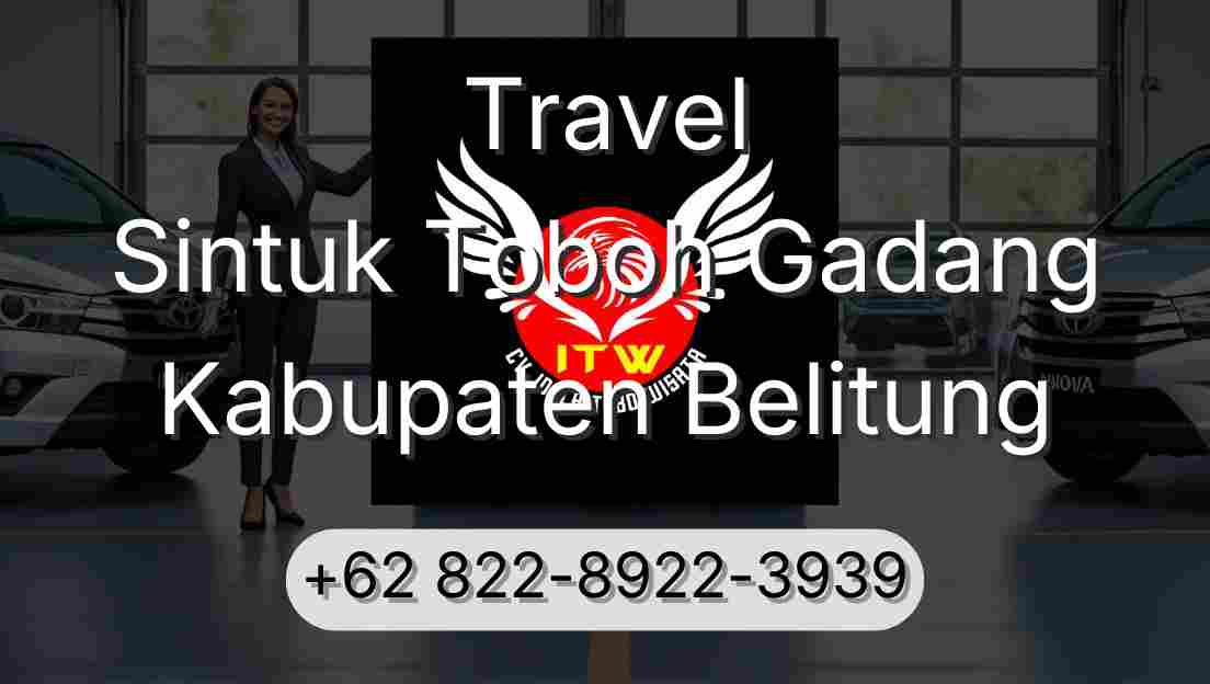 Travel Sintuk Toboh Gadang Kabupaten Belitung
