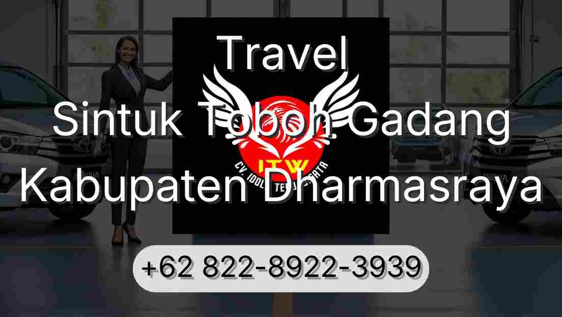 Travel Sintuk Toboh Gadang Kabupaten Dharmasraya