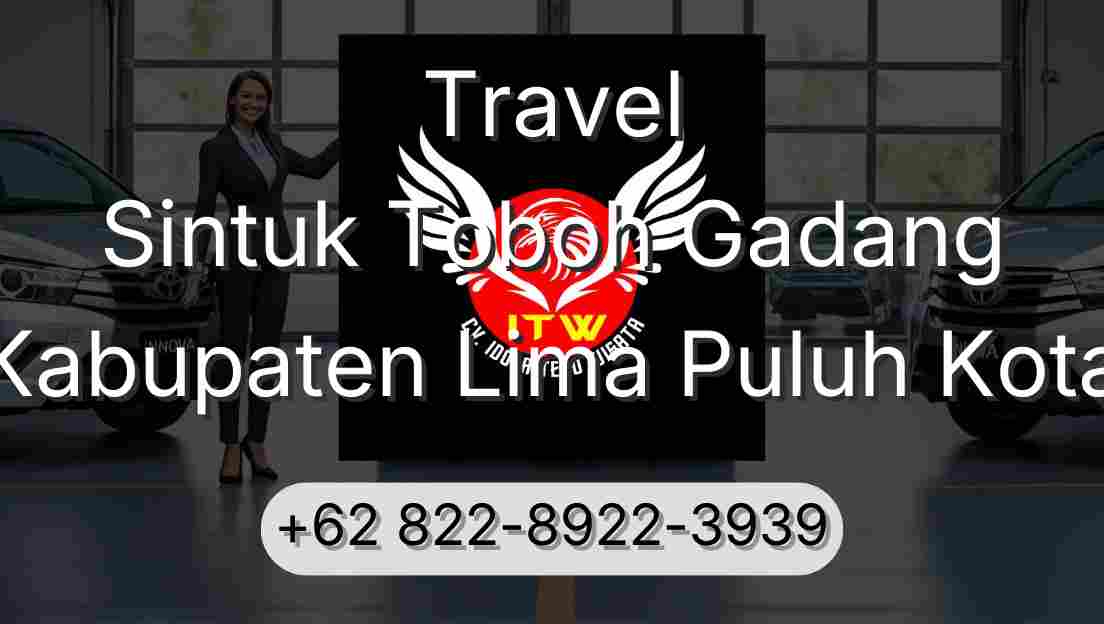 Travel Sintuk Toboh Gadang Kabupaten Lima Puluh Kota