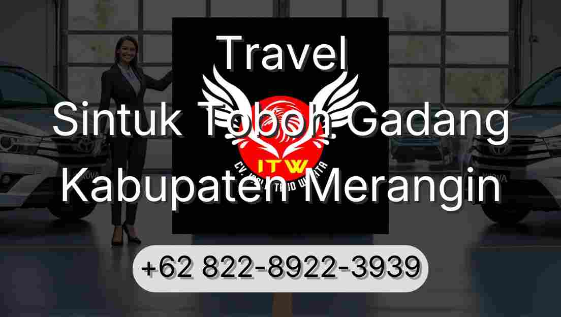 Travel Sintuk Toboh Gadang Kabupaten Merangin