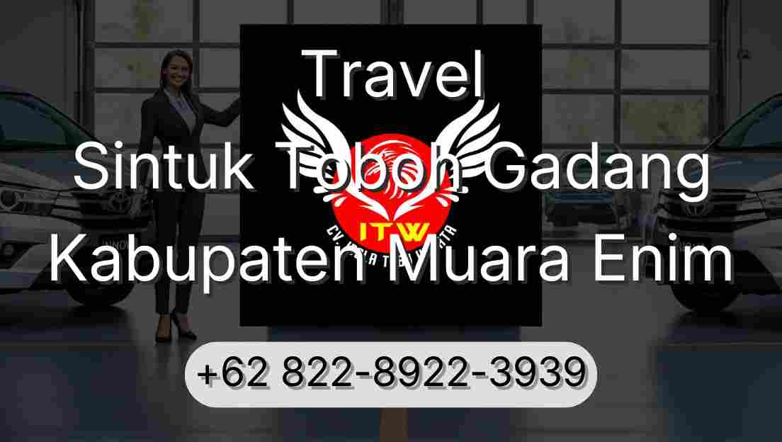 Travel Sintuk Toboh Gadang Kabupaten Muara Enim