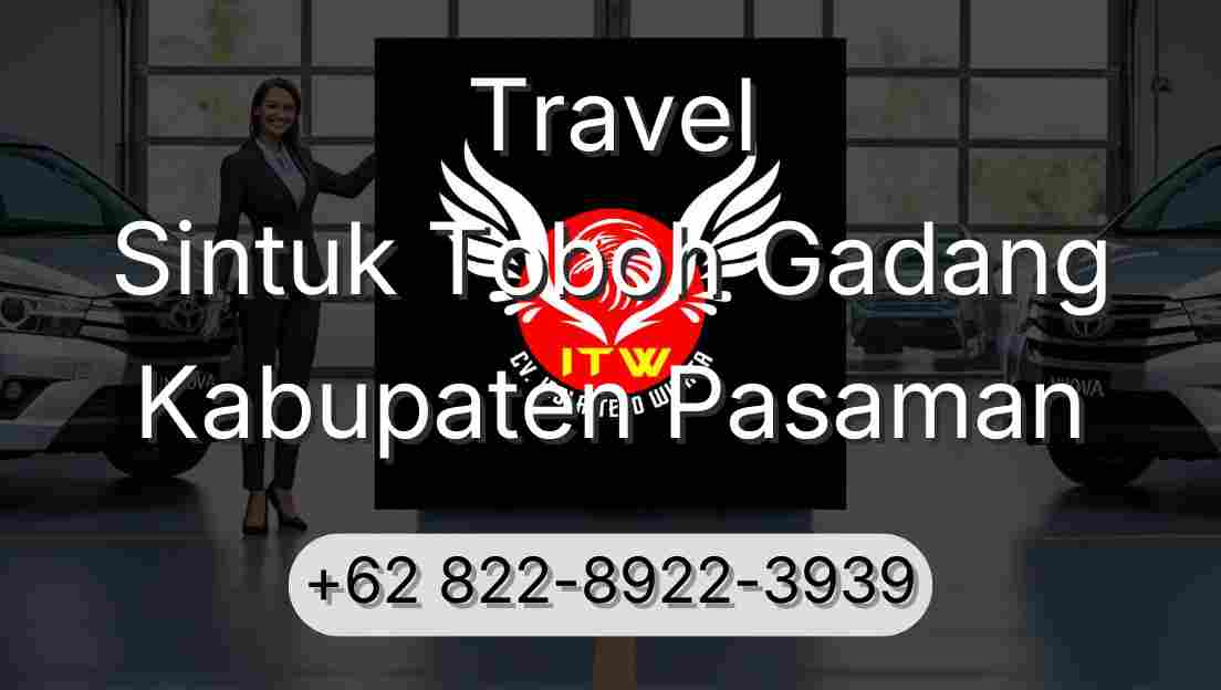 Travel Sintuk Toboh Gadang Kabupaten Pasaman