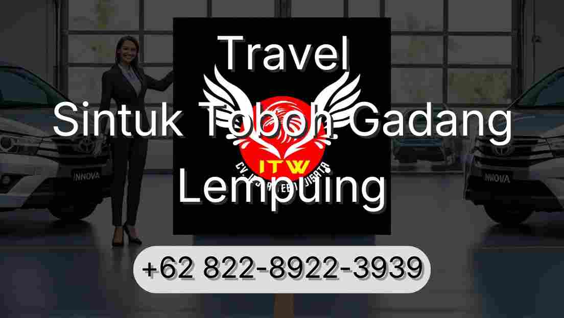 Travel Sintuk Toboh Gadang Lempuing