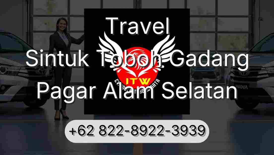 Travel Sintuk Toboh Gadang Pagar Alam Selatan