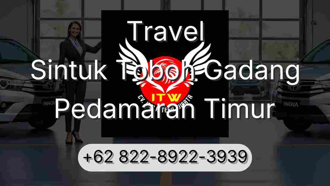 Travel Sintuk Toboh Gadang Pedamaran Timur