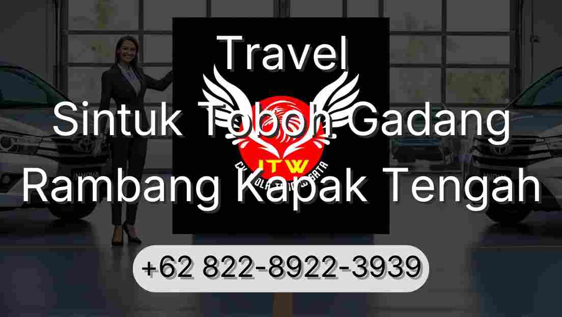 Travel Sintuk Toboh Gadang Rambang Kapak Tengah