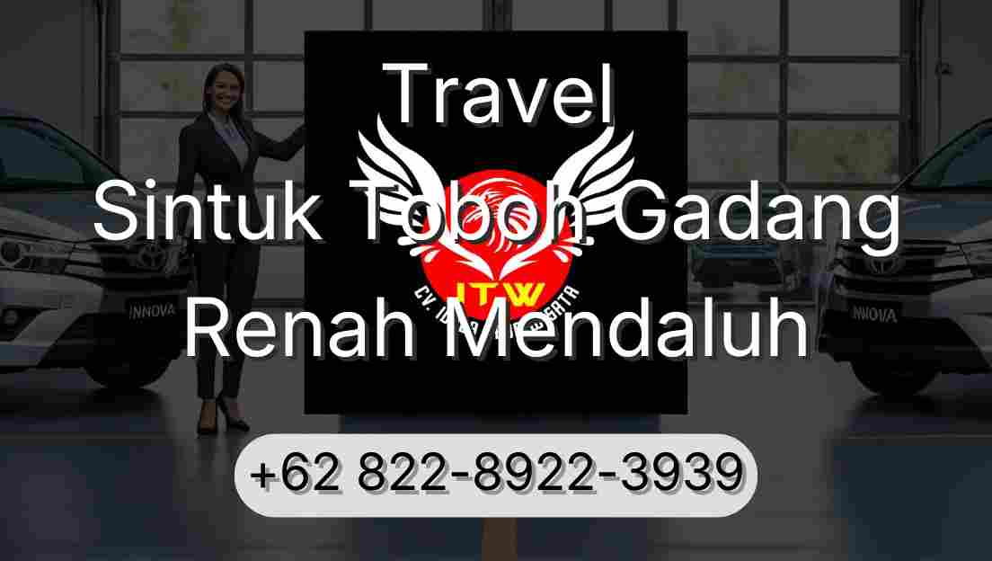 Travel Sintuk Toboh Gadang Renah Mendaluh