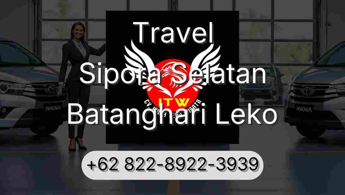 Travel Sipora Selatan Batanghari Leko