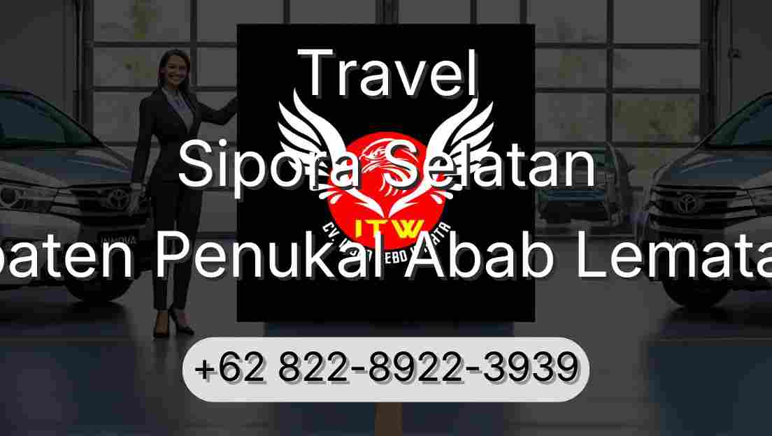 Travel Sipora Selatan Kabupaten Penukal Abab Lematang Ilir