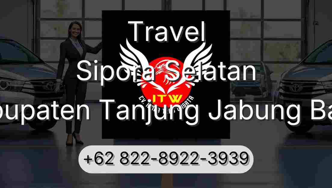 Travel Sipora Selatan Kabupaten Tanjung Jabung Barat