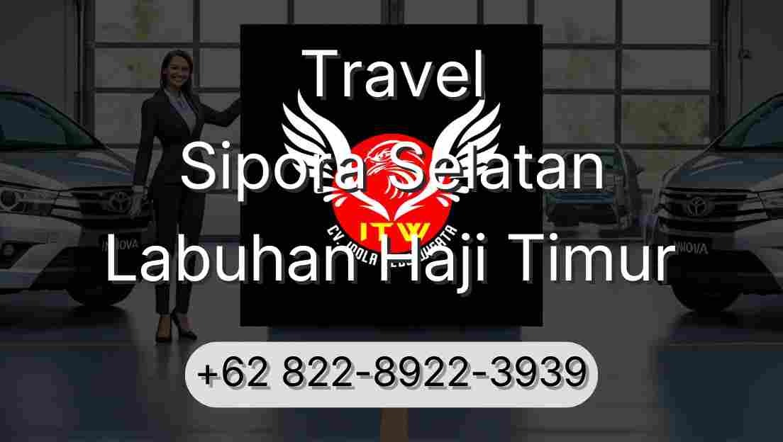 Travel Sipora Selatan Labuhan Haji Timur