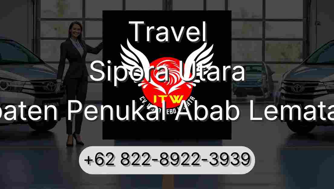 Travel Sipora Utara Kabupaten Penukal Abab Lematang Ilir
