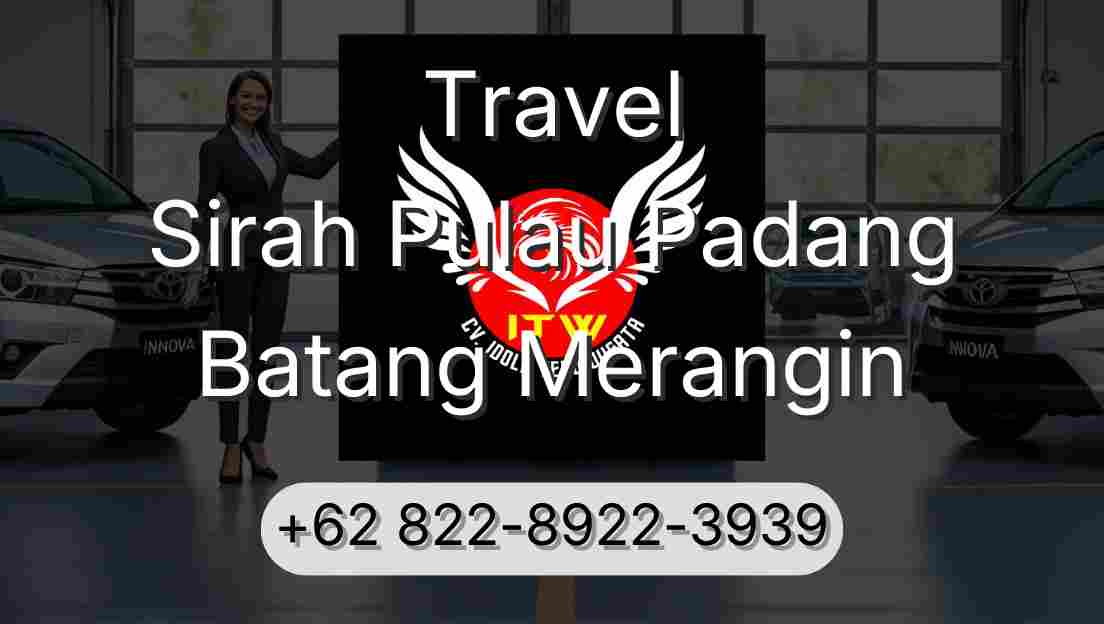 Travel Sirah Pulau Padang Batang Merangin