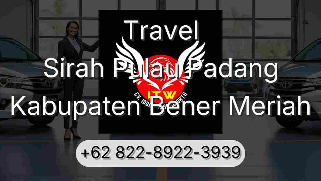 Travel Sirah Pulau Padang Kabupaten Bener Meriah