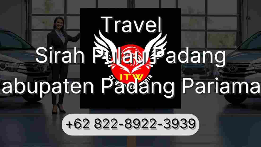 Travel Sirah Pulau Padang Kabupaten Padang Pariaman