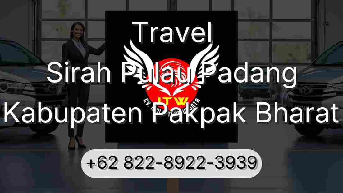 Travel Sirah Pulau Padang Kabupaten Pakpak Bharat