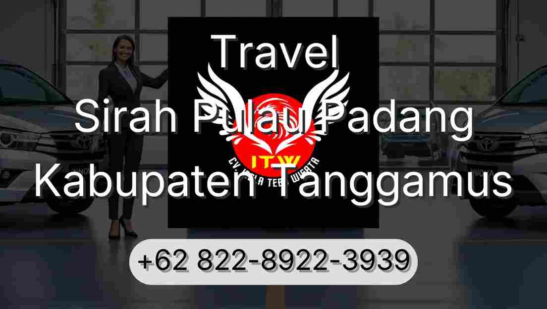 Travel Sirah Pulau Padang Kabupaten Tanggamus