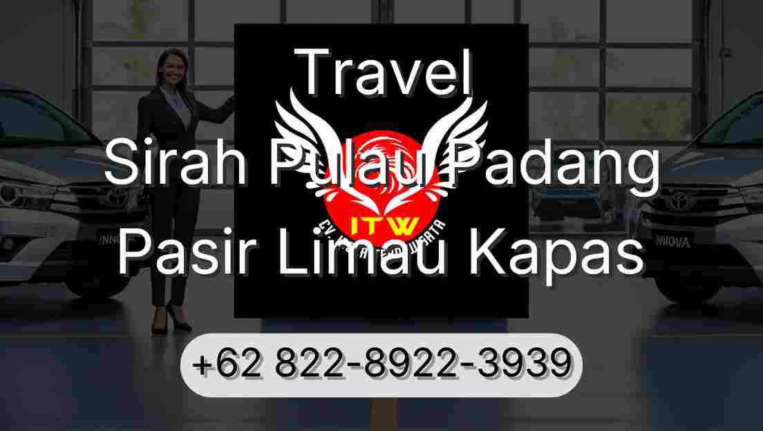 Travel Sirah Pulau Padang Pasir Limau Kapas
