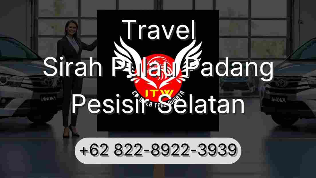 Travel Sirah Pulau Padang Pesisir Selatan