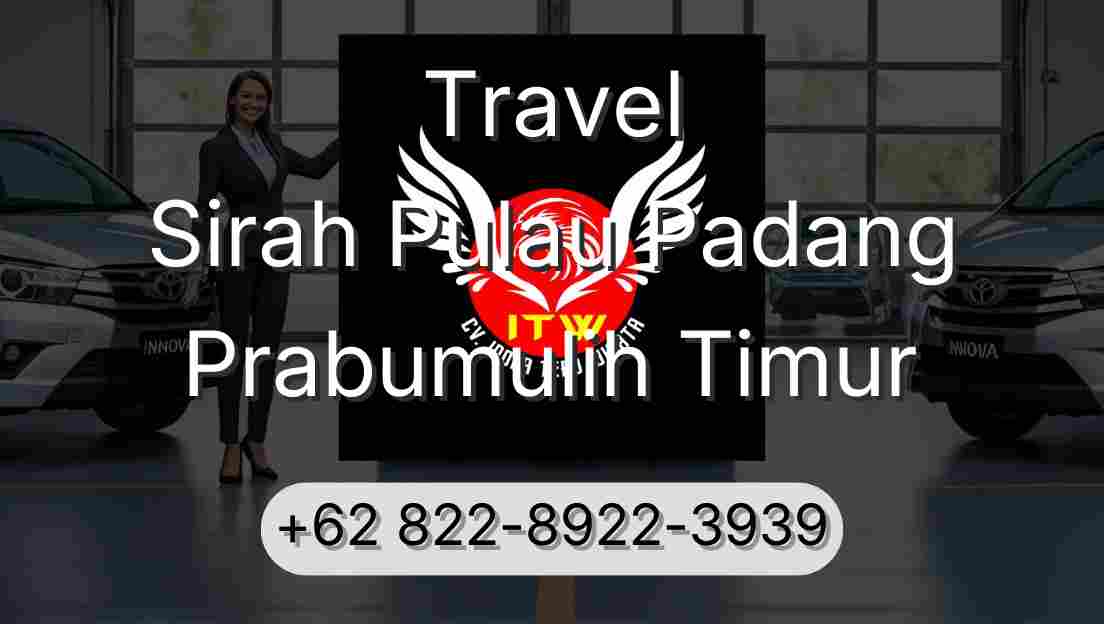 Travel Sirah Pulau Padang Prabumulih Timur