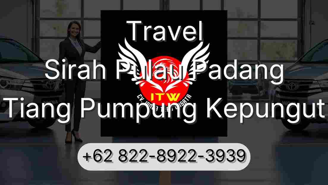 Travel Sirah Pulau Padang Tiang Pumpung Kepungut
