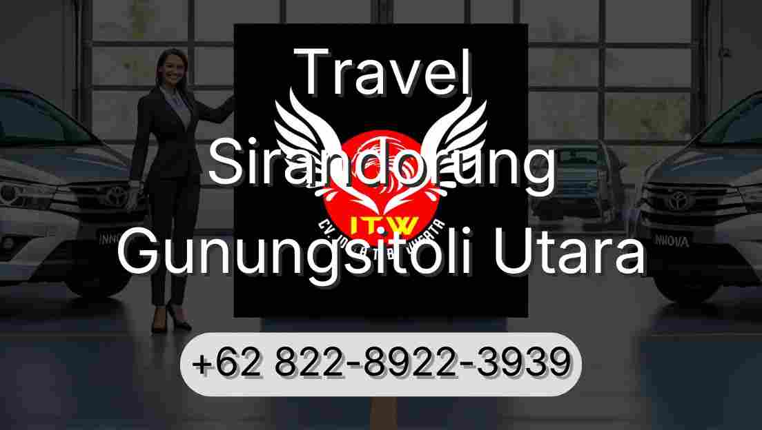 Travel Sirandorung Gunungsitoli Utara