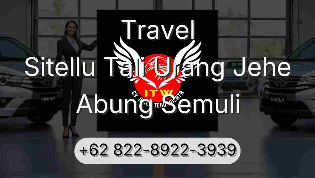 Travel Sitellu Tali Urang Jehe Abung Semuli