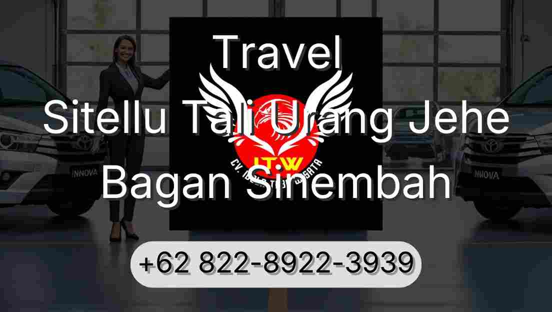 Travel Sitellu Tali Urang Jehe Bagan Sinembah