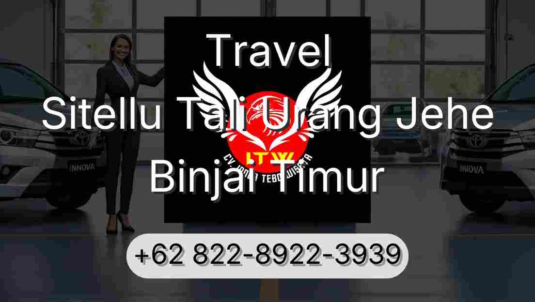 Travel Sitellu Tali Urang Jehe Binjai Timur