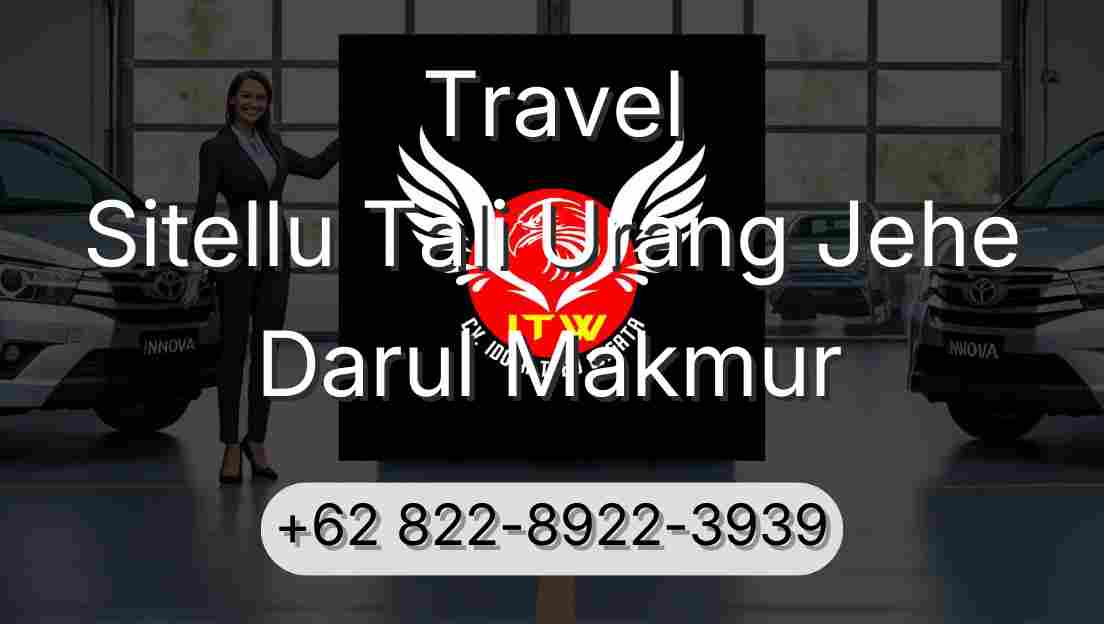Travel Sitellu Tali Urang Jehe Darul Makmur